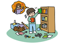 clear outのイラスト